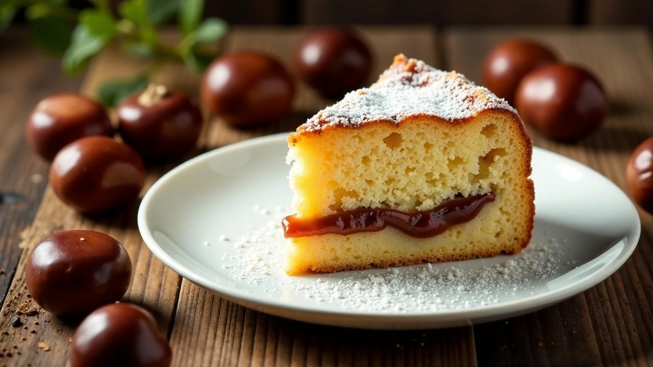 Kostanjeva Potica: Kastanienkuchen