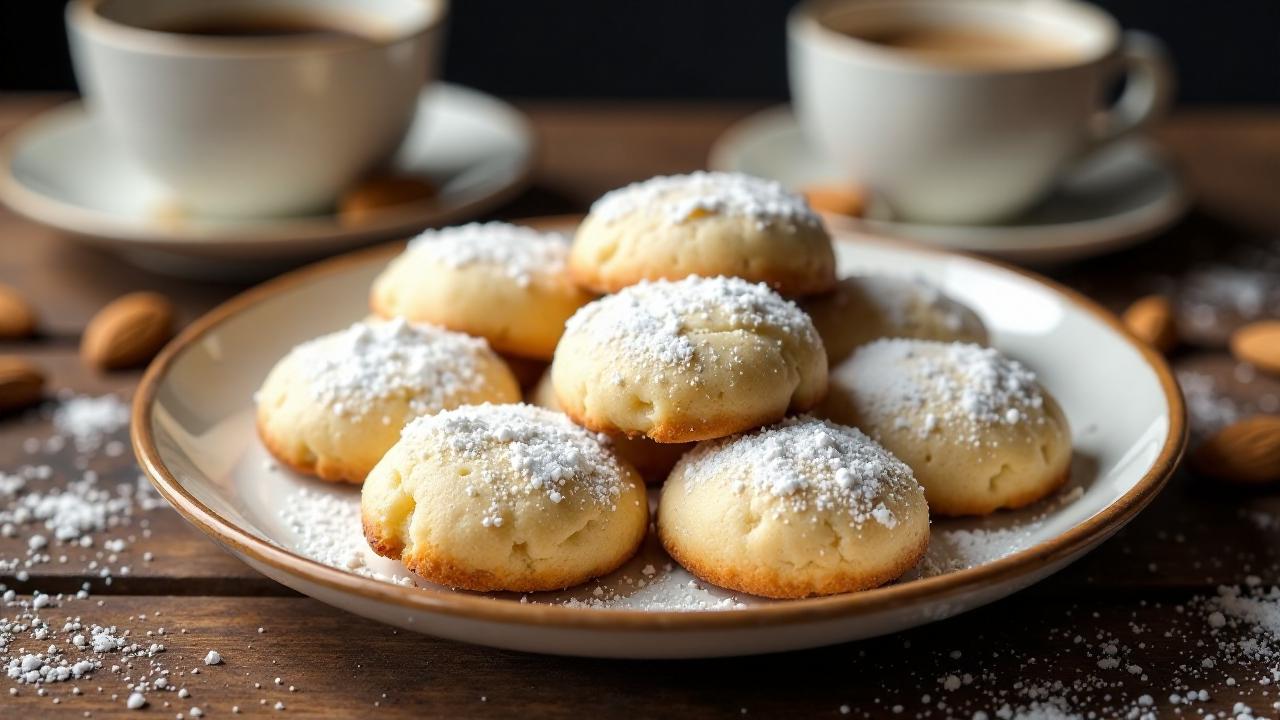 Kourabiedes – Mandelsüßgebäck