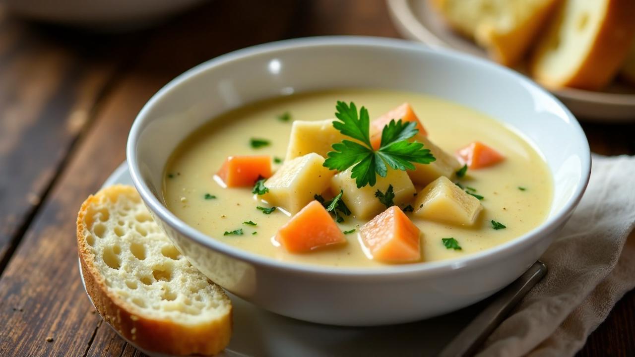 Krabbensuppe norddeutscher Art