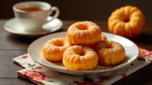 Kuih Keria - Süßkartoffel-Donuts