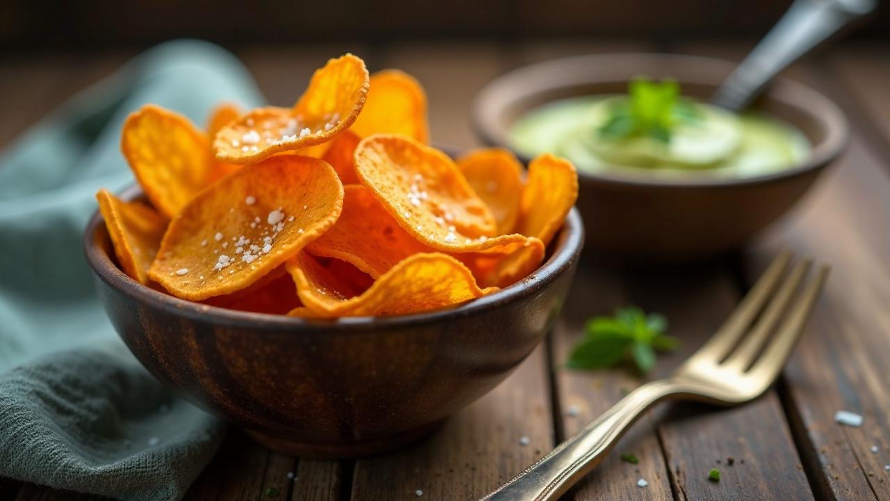 Kumara Hot Chips - Heiß und knusprige Süßkartoffelchips