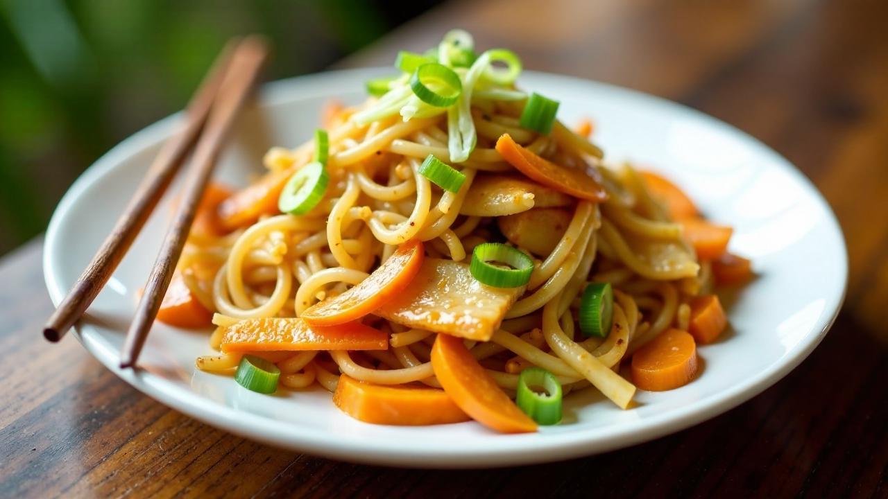 Kwetiau – Stir-fried flat rice noodles