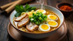 La Paz Batchoy (Nudel-Gesuppe)