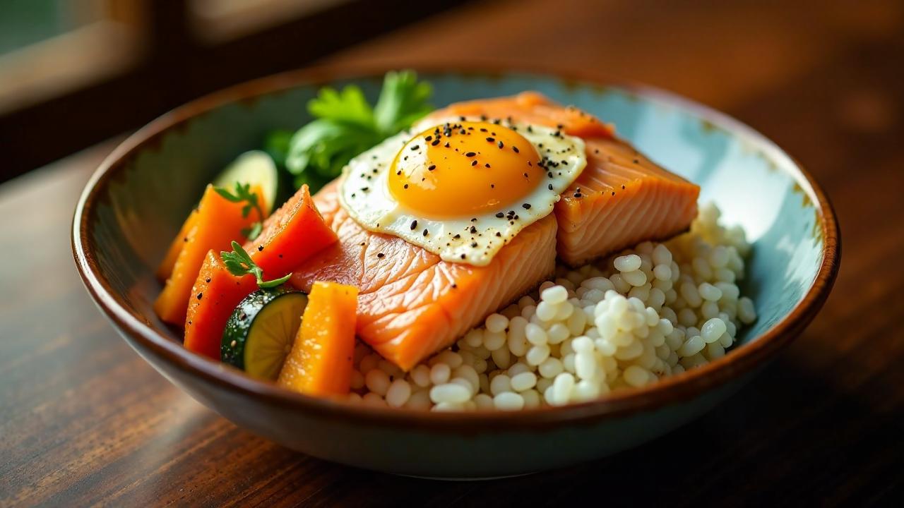 Lachs Bibimbap