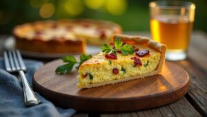 Lagerfeuer Quiche Lorraine