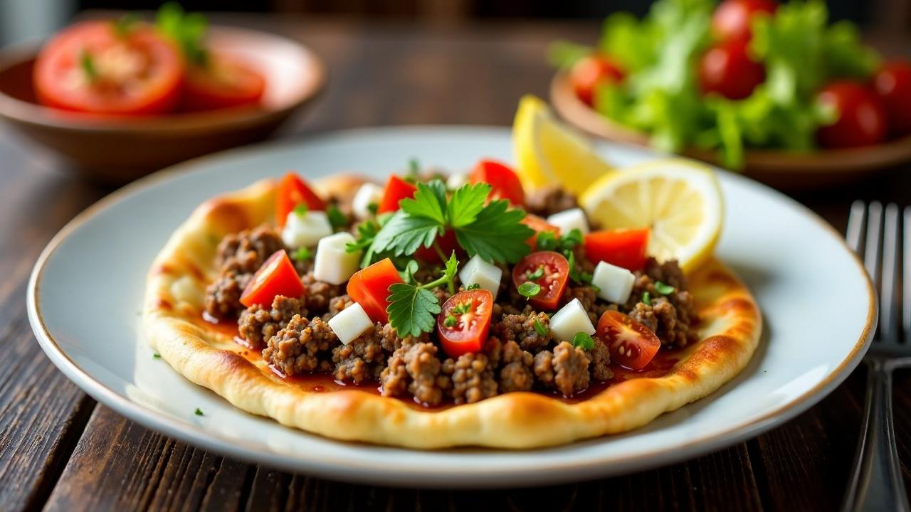 Lahmacun: Türkische Pizza