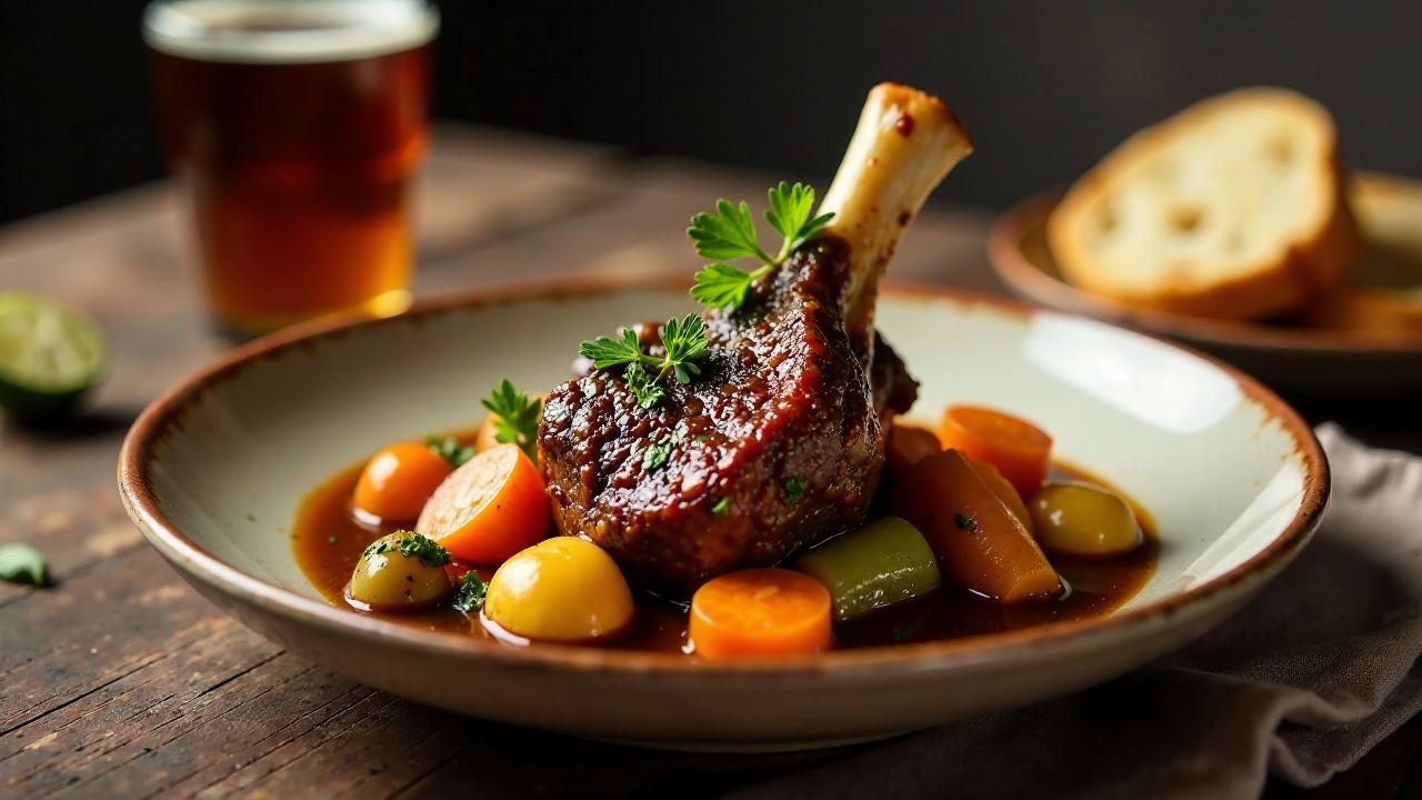 Lamb Shanks in Guinness