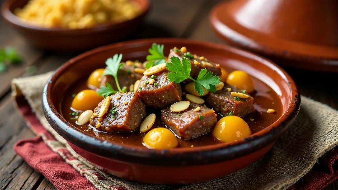 Lamb Tagine mit Quitte