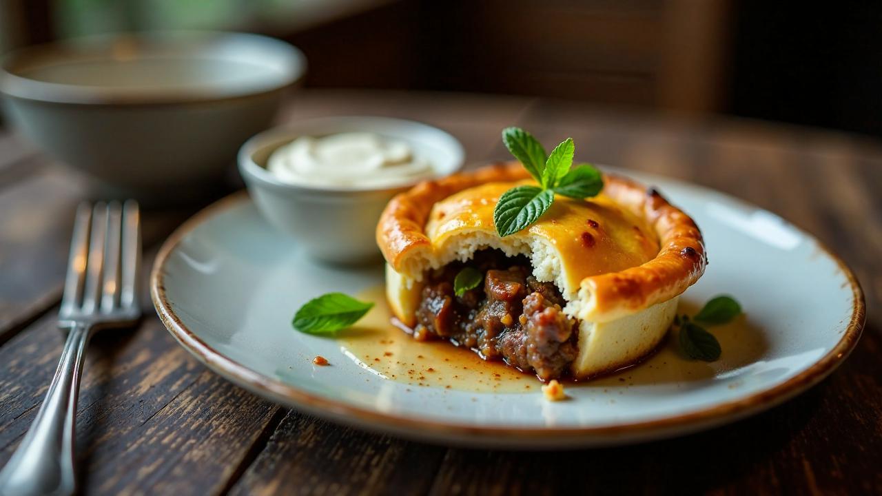 Lamb and Mint Pies - Lamm-Minz-Pasteten