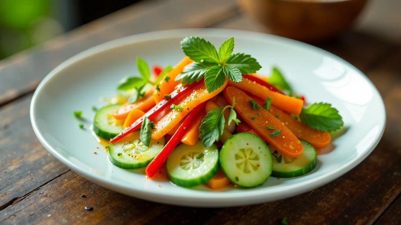 Laotische Fischsauce-Salat