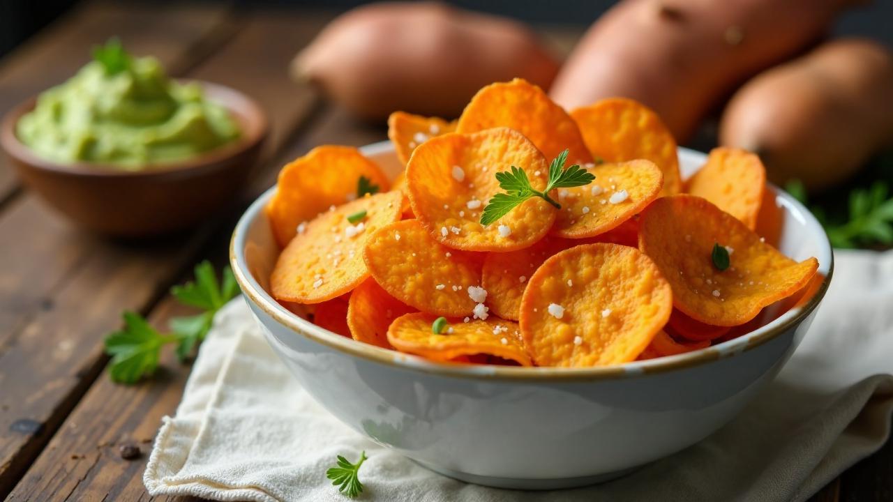 Lapas: Süße Kartoffelchips