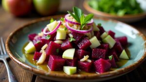 Latvian Beet Salad