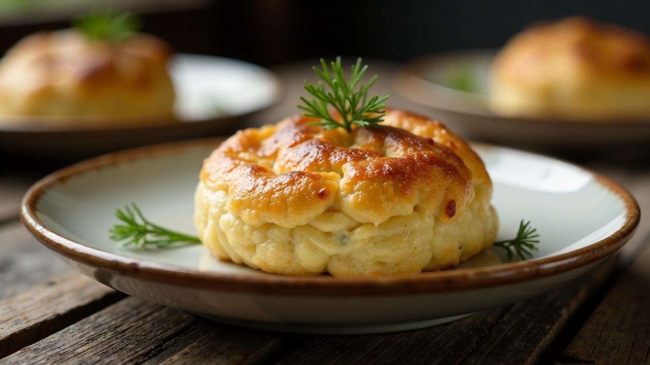 Latvian Sour Cream and Rye Puff