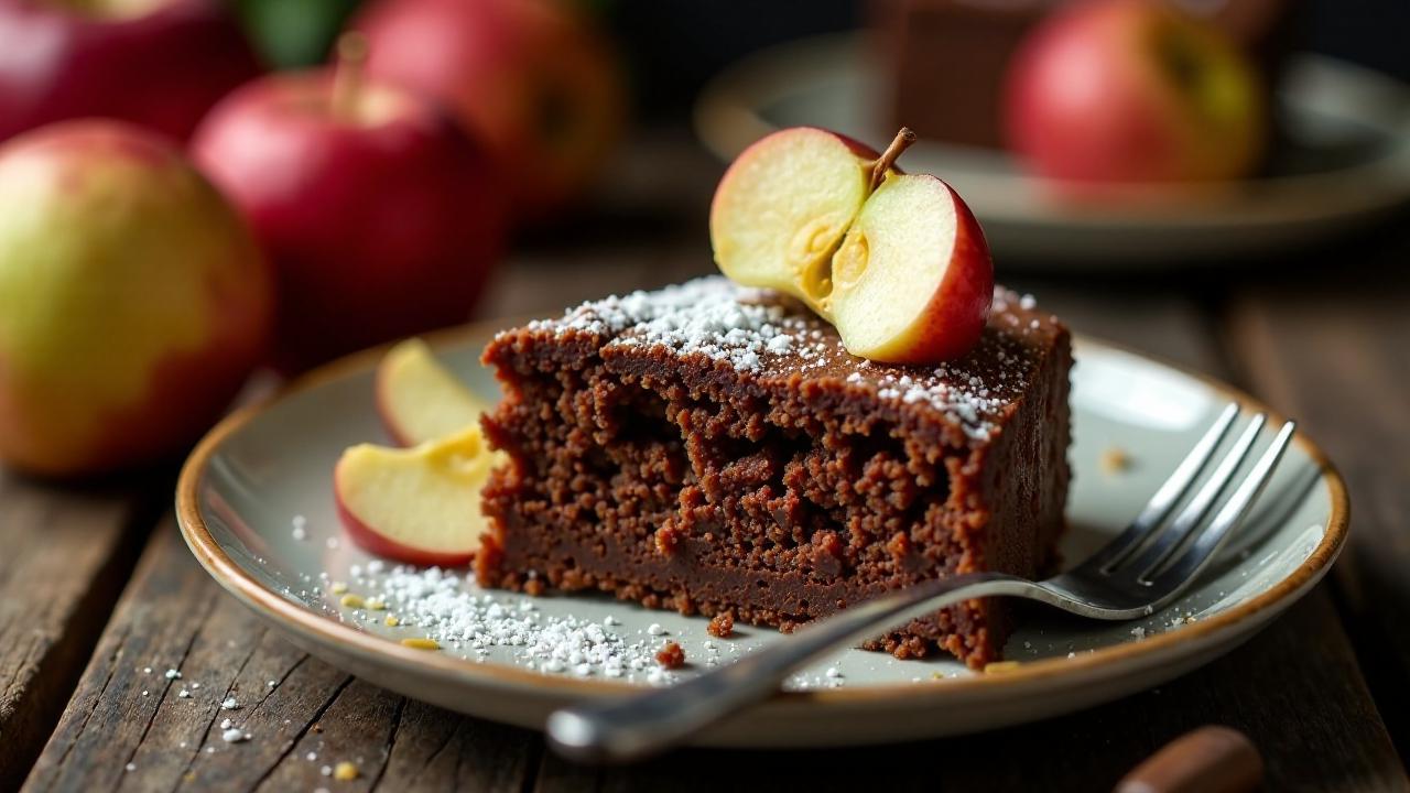 Lausanner Apfel-Schokoladen-Kuchen