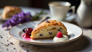 Lavendel-Scones