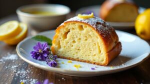 Lavendel-Zitrone-Stollen