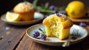 Lavendel-Zitronen-Muffins