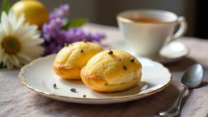 Lavendel-Zitronengras-Madeleines