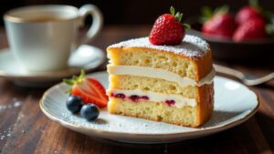 Lübecker Marzipantorte mit Earl Grey