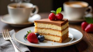 Lübecker Marzipantorte mit Kaffeecreme