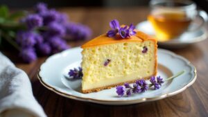 Lübecker Marzipantorte mit Lavendel