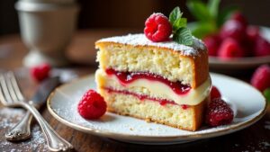 Lübecker Marzipantorte mit Marmelade