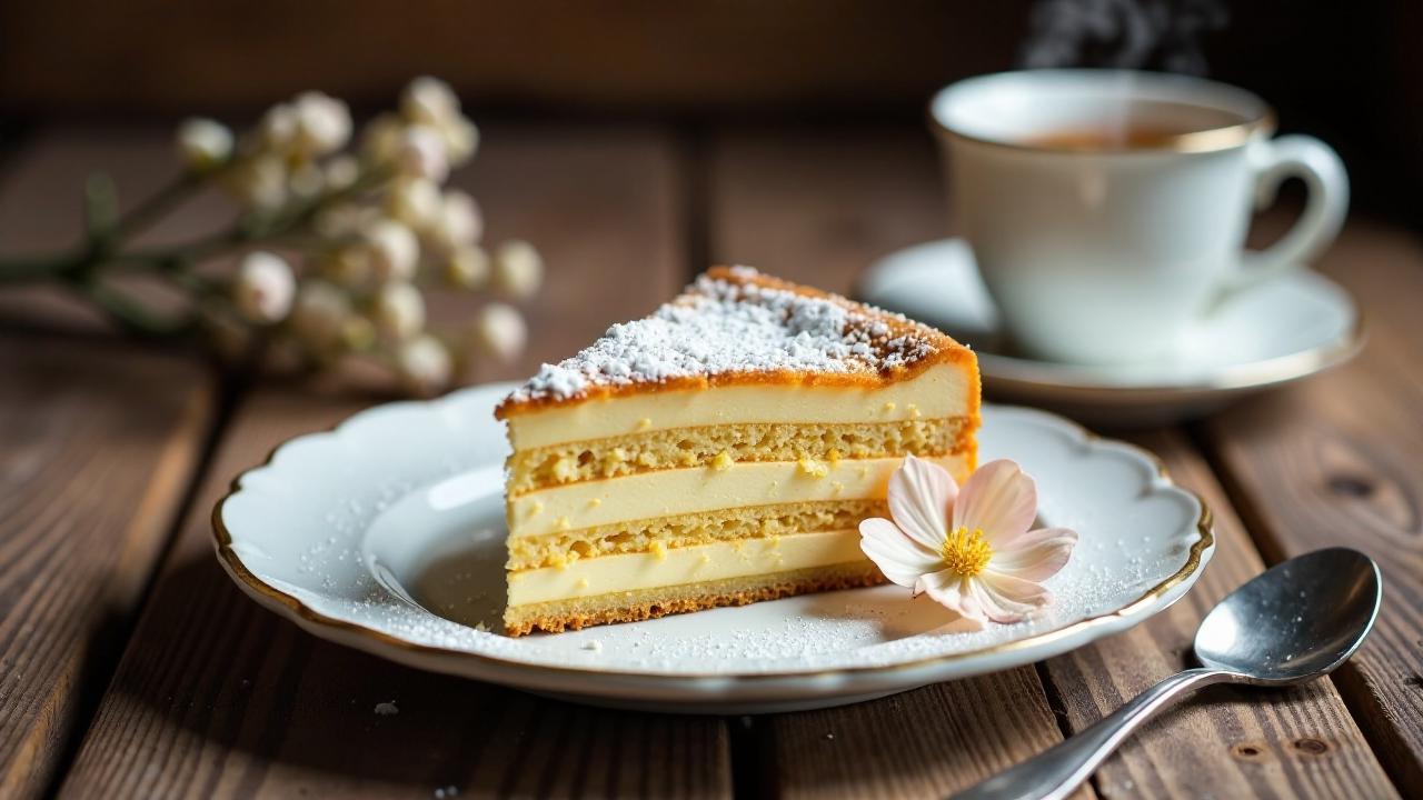 Lübecker Marzipantorte mit Sternanis