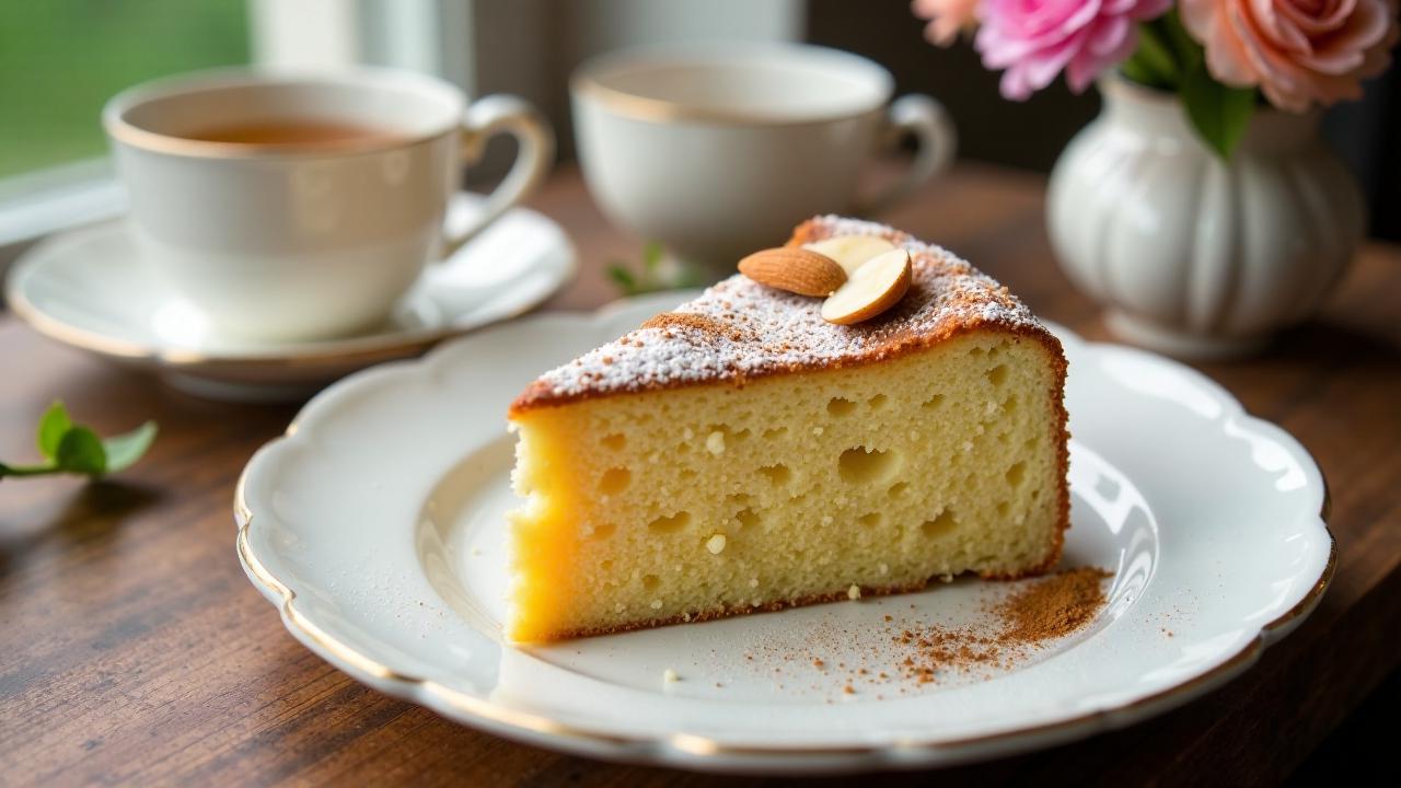 Lübecker Marzipantorte mit Zimt