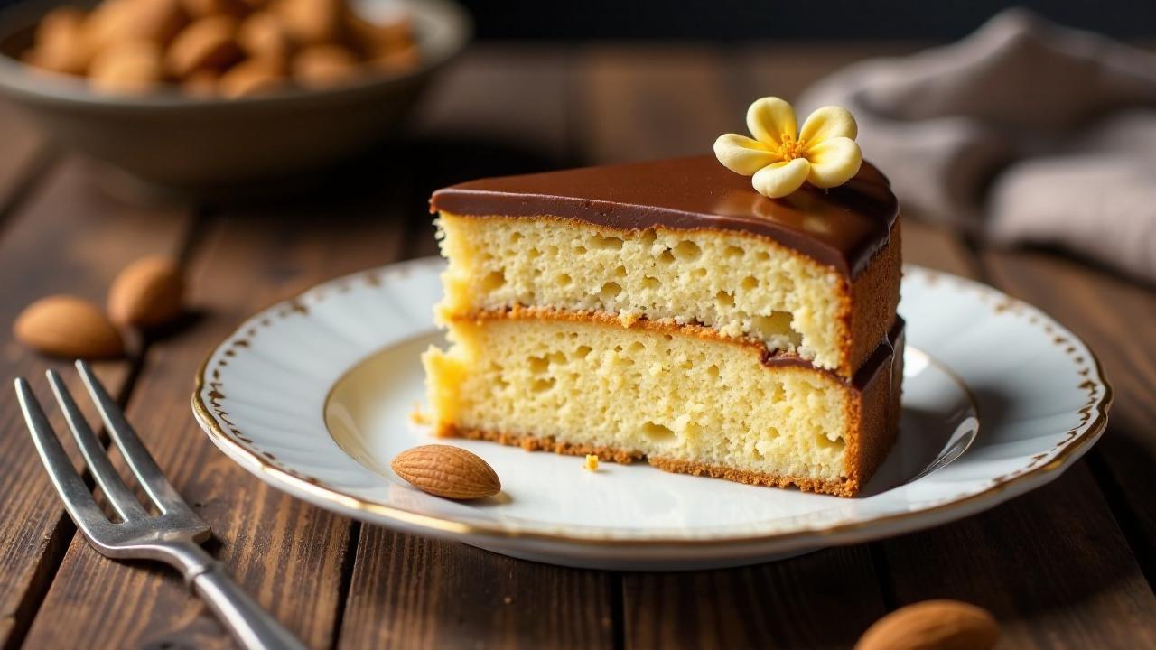 Lübecker Marzipantorte ohne Zucker