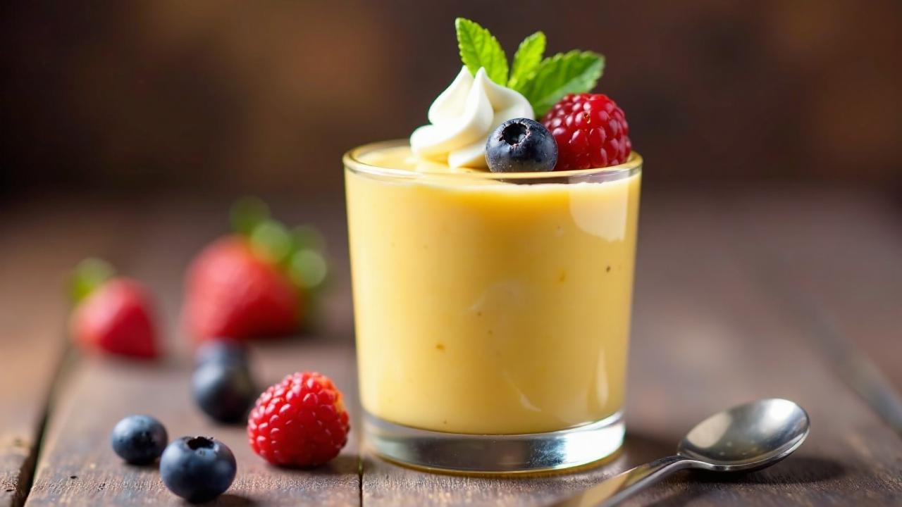 Lúcuma Mousse: Dessert mit peruanischer Lúcuma-Fruit