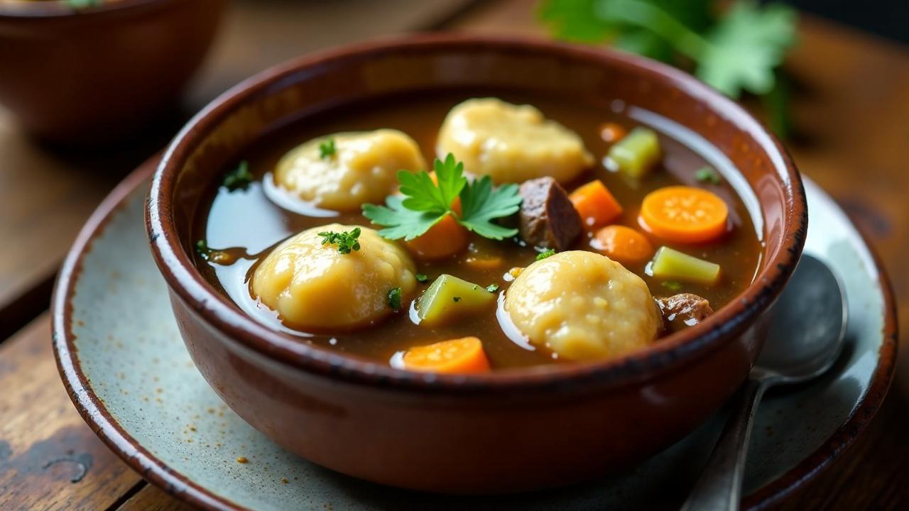 Leberknödel-Suppe