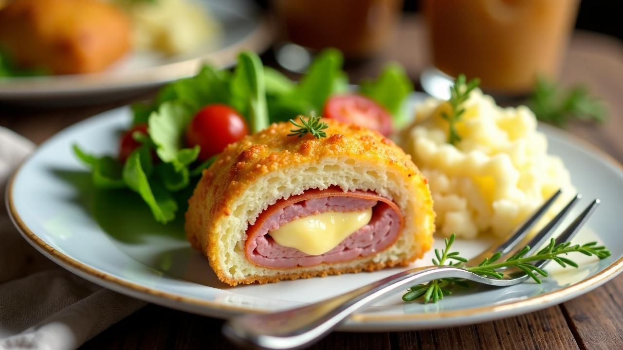 Leberkäse-Cordon-Bleu