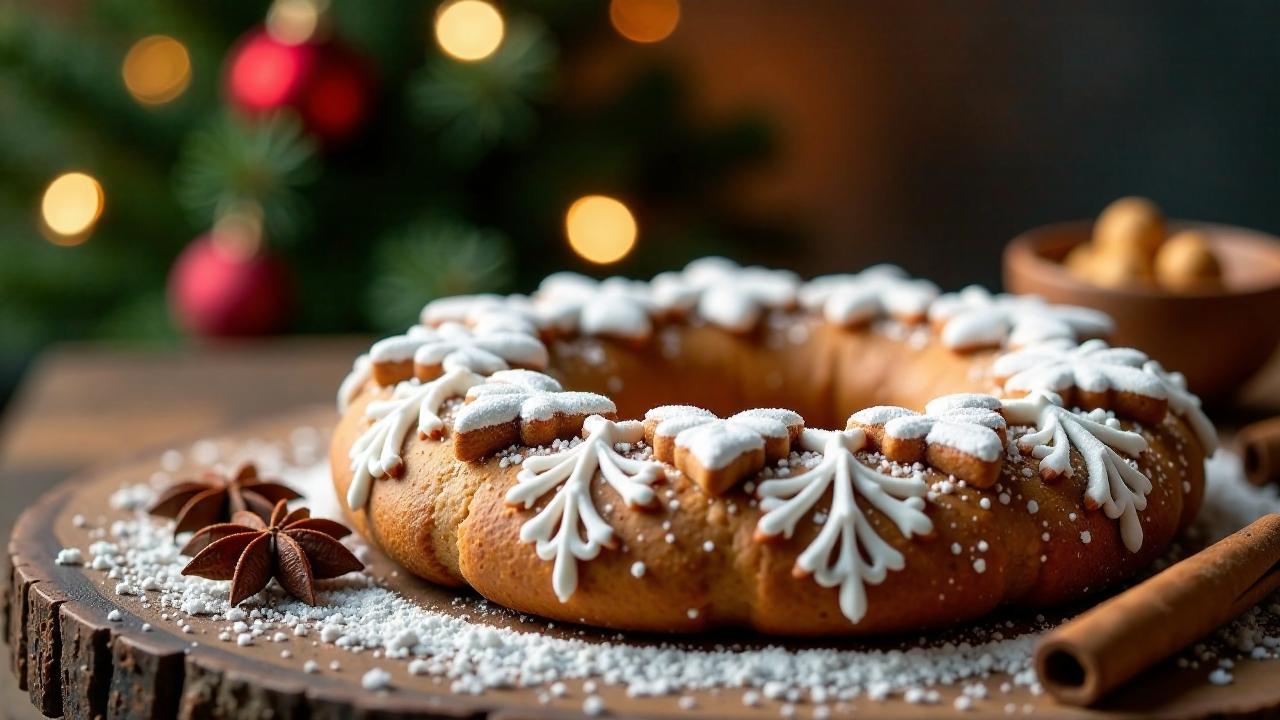 Lebkuchen-Gewürz-Kranz