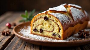 Lebkuchen-Rum-Stollen