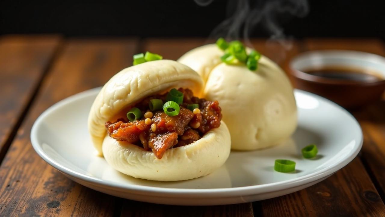 Lechon Bao: Gedämpfte Hefeteigbrötchen