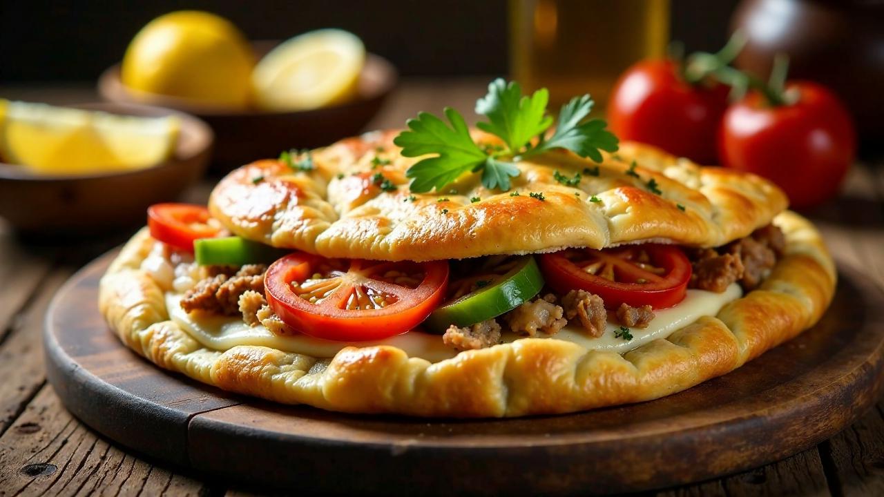 Lechon Pide: Türkisches Fladenbrot mit Lechon