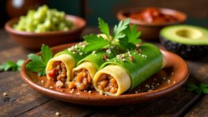 Lechon Tamales: Mexikanische Maispäckchen gefüllt mit Lechon