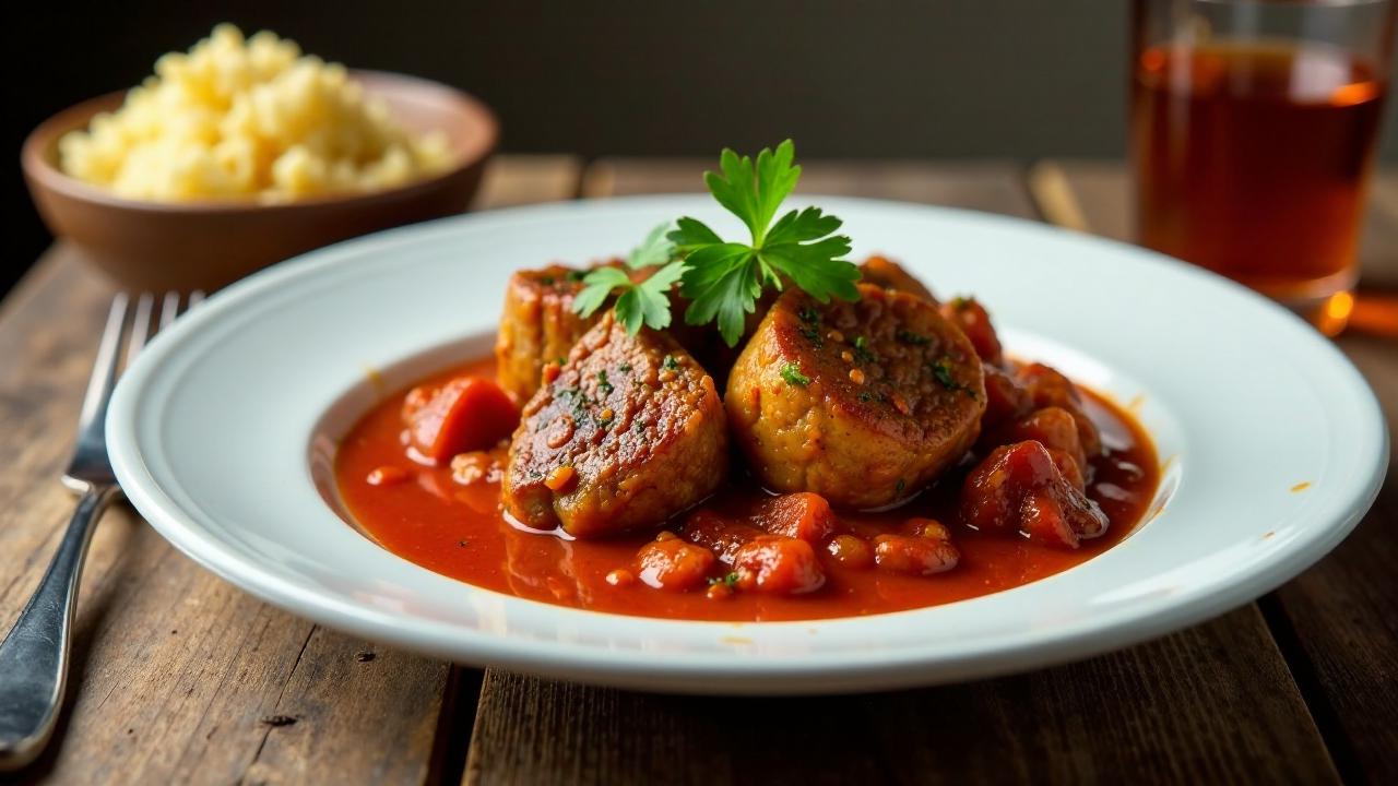 Lefa Pulu: Gebackenes Rindfleisch