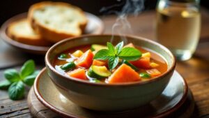 Leichte Minestrone