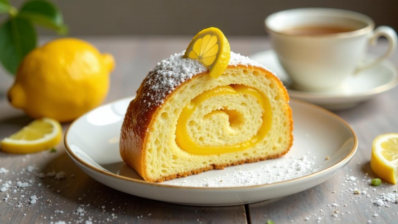 Lemon Curd-Babka