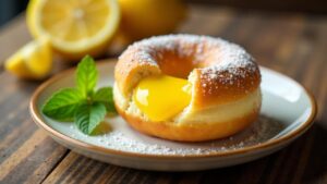 Lemon Curd-Donut