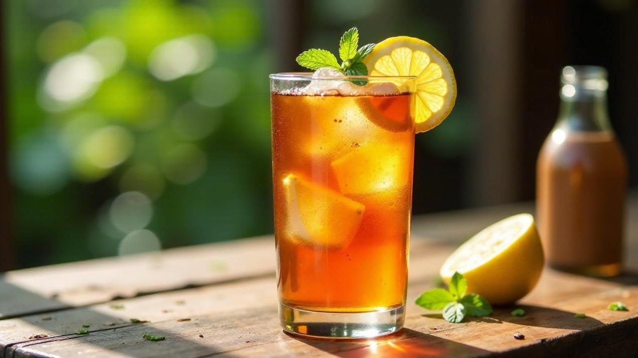 Lemon Myrtle and Rooibos Iced Tea