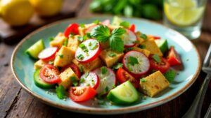 Libanesischer Fattoush-Salat