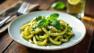 Ligurisches Trofie al Pesto