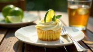 Limetten-Cheesecake-Cupcakes