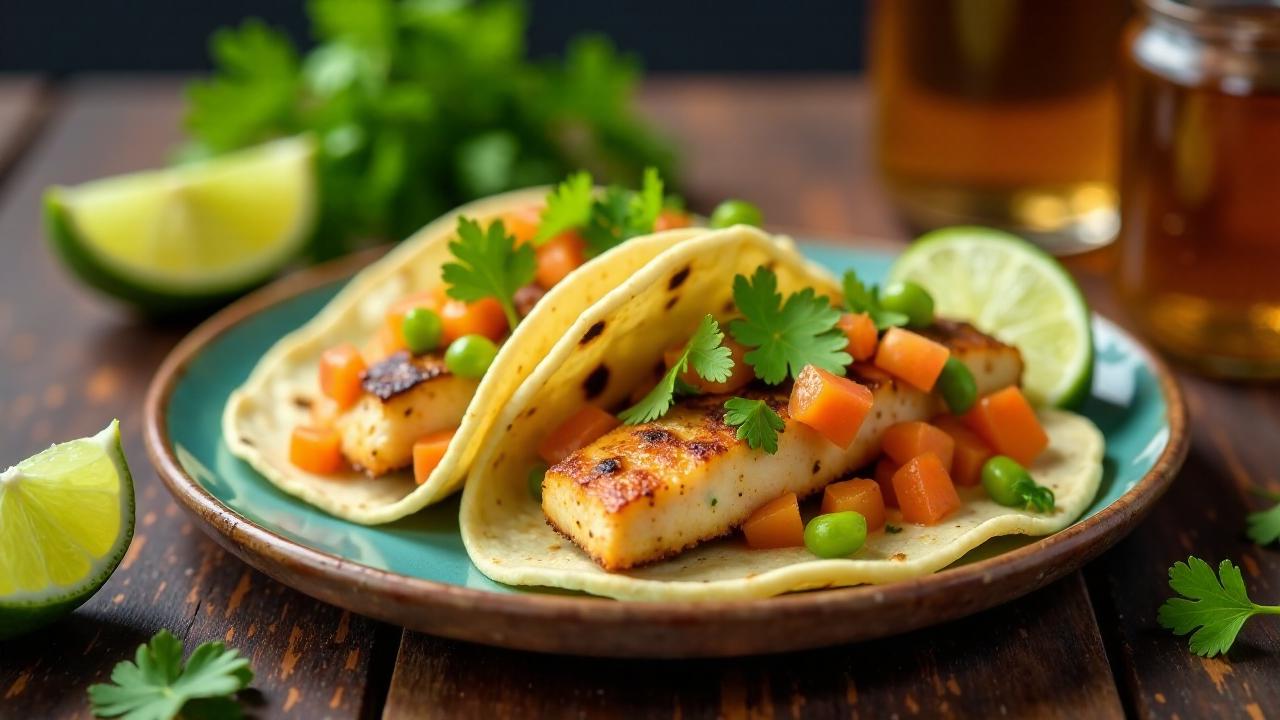 Limetten-Fisch-Tacos mit Papaya-Salsa