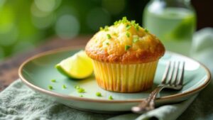 Limetten-Kokos-Muffins