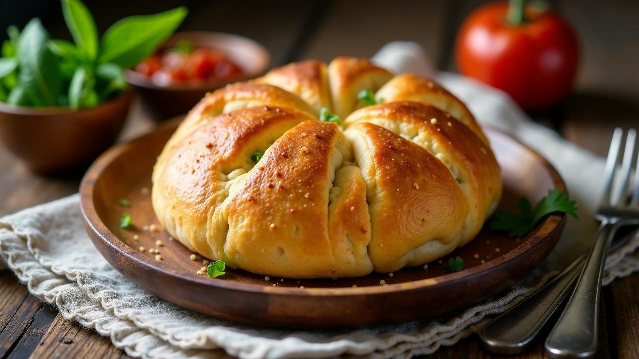 Lobiani - Brot mit Bohnenfüllung