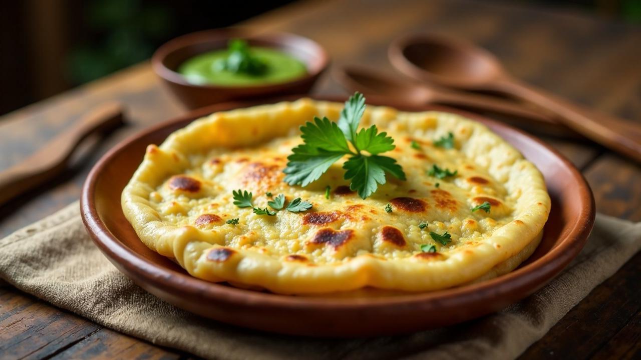 Lotus Seed Paratha (Lotossamen)