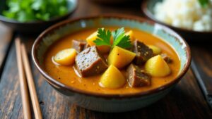 Lung Bang (Rindfleisch und Kartoffeln Curry)